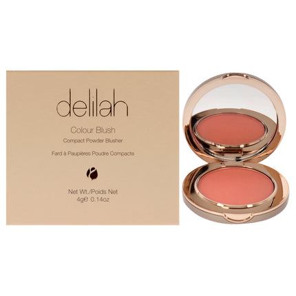 Delilah Colour Blush Compact Powder Blusher in Clementine - 0.14 oz Blush for Women