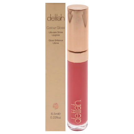 Get a Gorgeous Pout with Ultimate Shine Lip Gloss in Amalie by Delilah - 0.22 oz Lip Gloss for Women