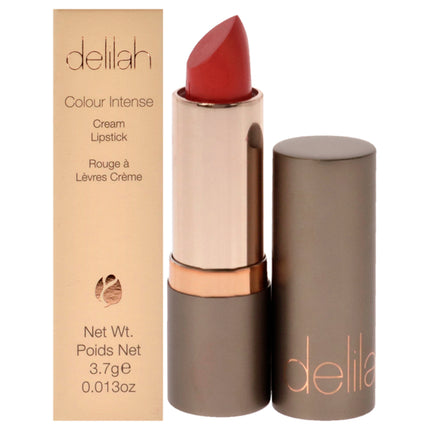 Delilah Colour Intense Cream Lipstick in Tango - Long Lasting Lipstick for Women with Vibrant Color - 0.013 oz Lipstick for a Bold Look