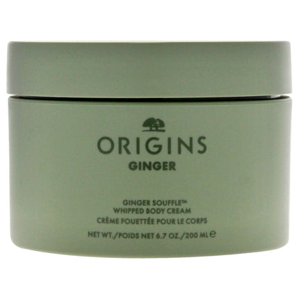 Origins Ginger Souffle Whipped Body Cream for Unisex - Luxurious 6.7 oz Body Cream