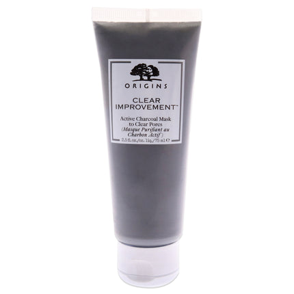 Origins Clear Improvement Active Charcoal Mask for Unisex - 2.5 oz Mask