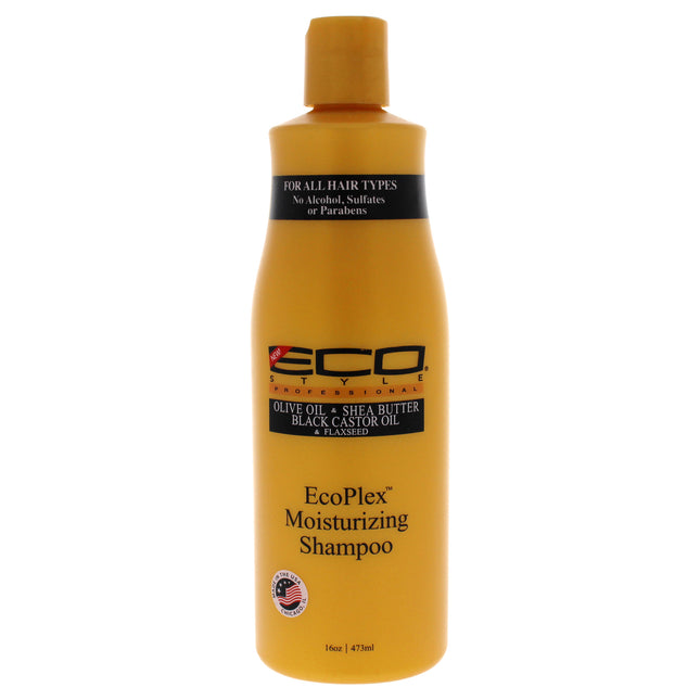 Eco Style EcoPlex Moisturising Shampoo by Ecoco - 16 oz Shampoo for Unisex