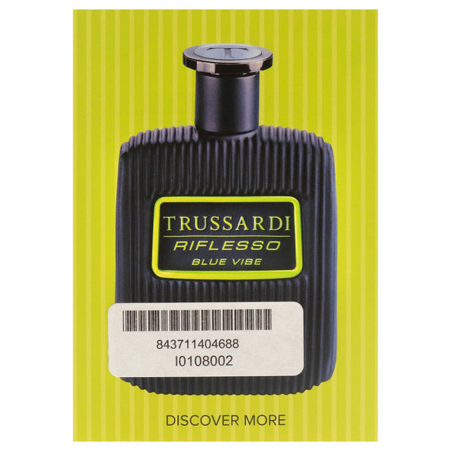 Trussardi Blue Vibe Liquatouch Sample for Men - 1 Pc Sample