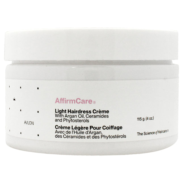 Avlon AffirmCare Light Hairdress Creme for Unisex - 4 oz Cream