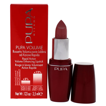Pupa Volume Rapid Action Enhancing Lipstick - 101 Nude Rose by Pupa Milano for Women - 0.123 oz Lipstick