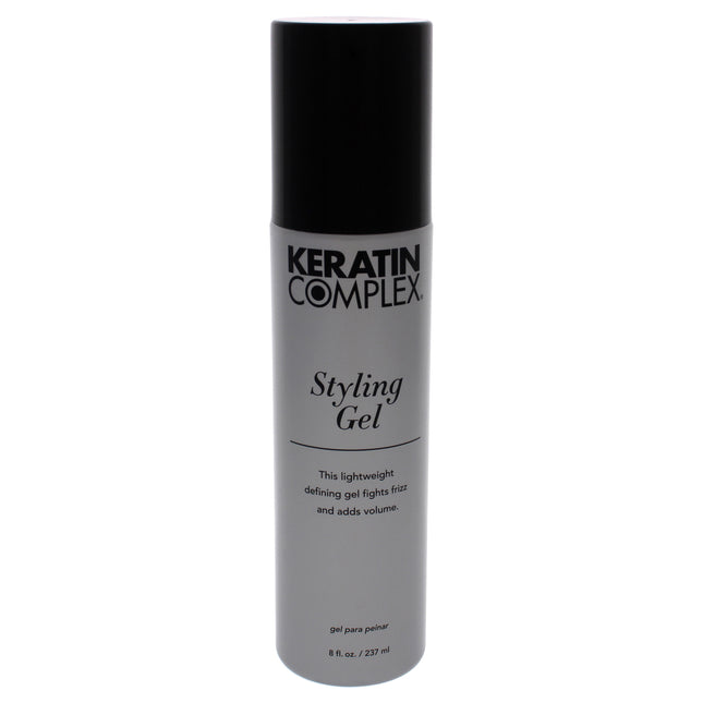 Keratin Complex Styling Gel for Unisex - 8 oz Gel - Enhance Your Hair Style