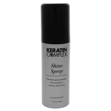 Keratin Complex Shine Spray - 3 oz Fine Mist Hairspray for Men and Women