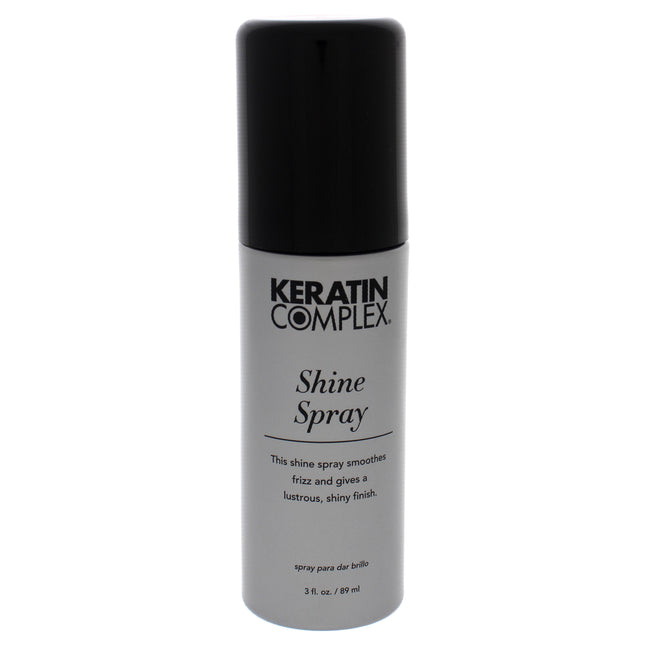 Keratin Complex Shine Spray - 3 oz Fine Mist Hairspray for Men and Women