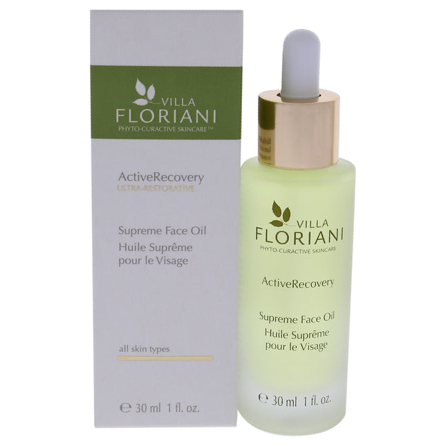 Villa Floriani ActiveRecovery Supreme Face Oil for Unisex - 1 oz Oil