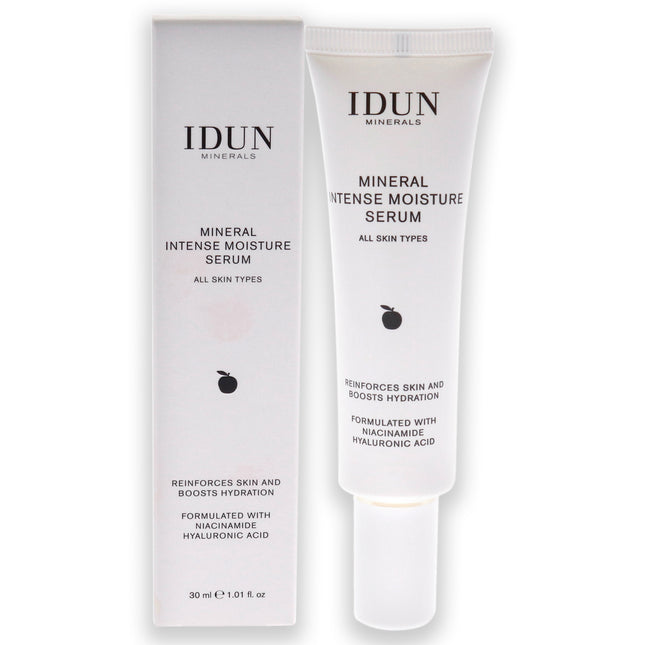 Idun Minerals Intense Moisture Serum for Women - 1.01 oz Serum - Hydrating Skincare Solution