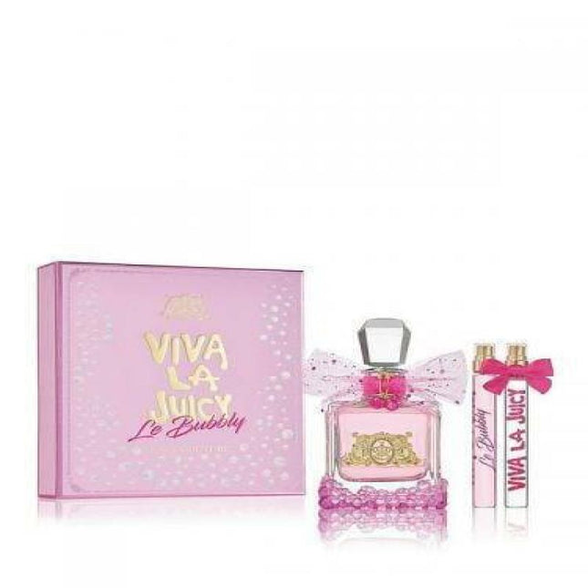 Viva La Juicy Le Bubbly 3 Pcs Set: 3.4 Edp Sp