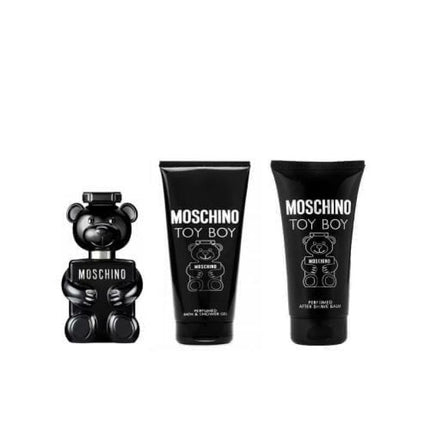 Moschino Toy Boy 3 Pcs Set For Men: 1.7 Edp Sp + 1.7 S/G + 1.7 A/S