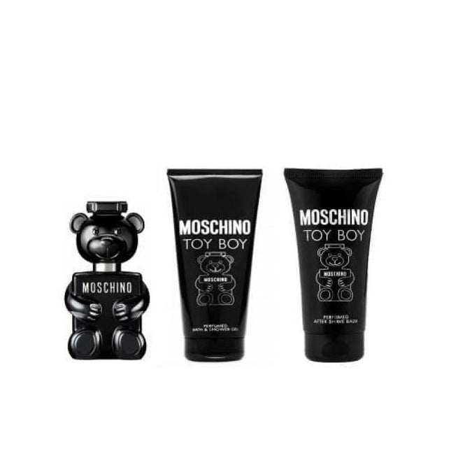 Moschino Toy Boy 3 Pcs Set For Men: 1.7 Edp Sp + 1.7 S/G + 1.7 A/S