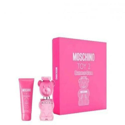 Moschino Toy 2 Bubble Gum 2 Pcs Set: 1.7 Edt Sp + 3.4 Body Lotion