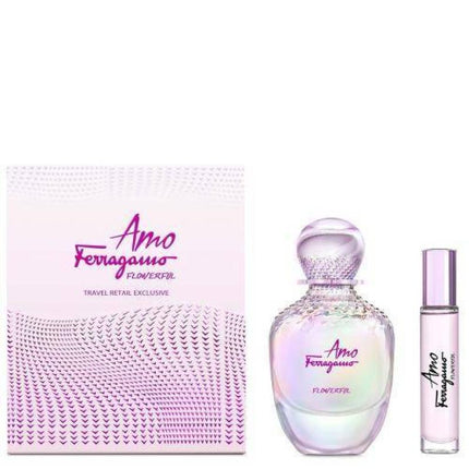Salvatore Ferragamo, Amo Flowerful Set, Woman, EDT 100 ml + EDT 10 ml