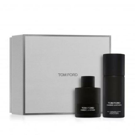Tom Ford Ombre Leather 2 Pcs Set: 3.4 Edp + 5 Oz Body Sp