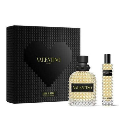 VALENTINO UOMO BORN IN ROMA YELLOW DREAM 2 PCS SET: 1.7 SP (HARD BOX)