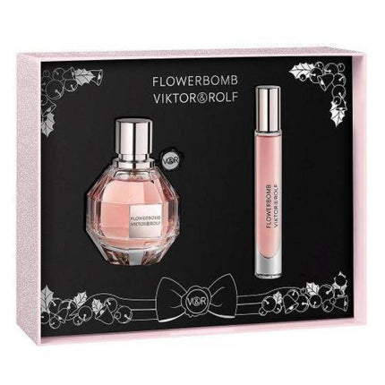 FLOWERBOMB 2 PIECES SET: 1.7 EAU DE PARFUM SPRAY + 0.25 EAU DE PARFUM SPRAY