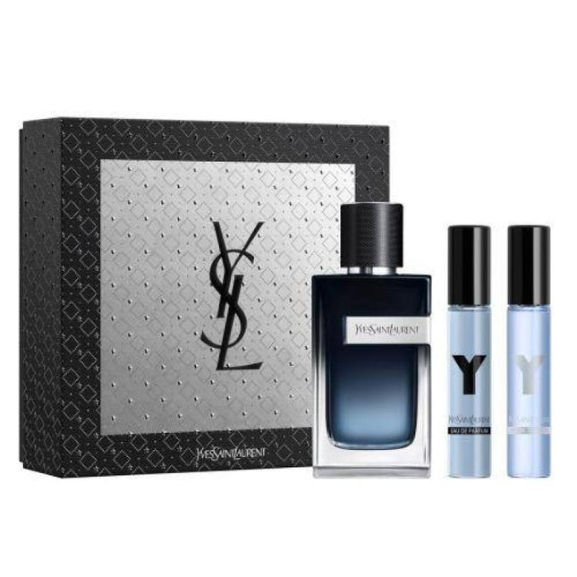 Y BY YSL 3 PCS SET FOR MEN: 3.3 EDP + 0.33 EDP + 0.33 EDT