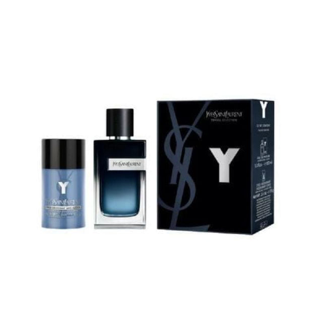 Yves Saint Laurent Y Set For Men: 3.4 Edp Sp + 2.5 Deo Stick