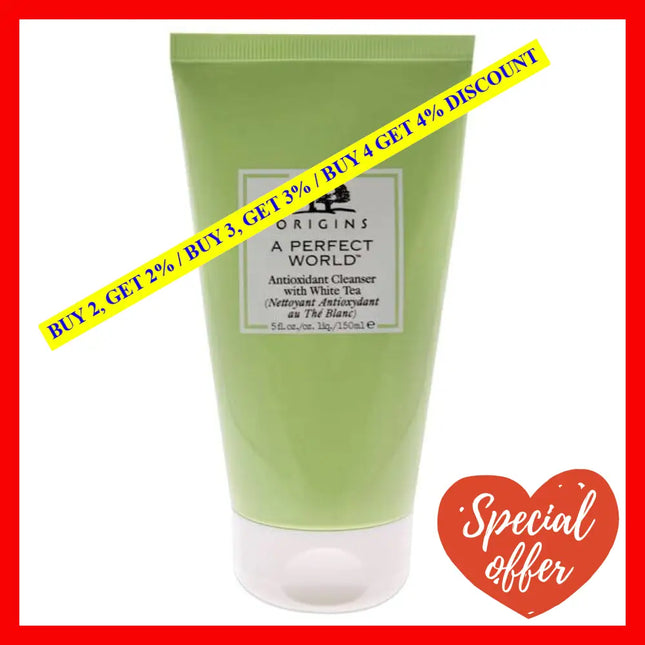 A Perfect World Antioxidant Cleanser With White Tea By Origins For Unisex - 5 Oz