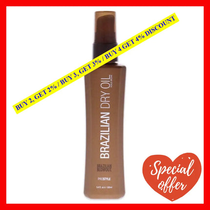 Acai Brazilian Dry Oil By Blowout For Unisex - 3.4 Oz