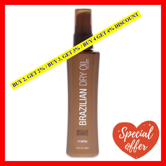 Acai Brazilian Dry Oil By Blowout For Unisex - 3.4 Oz