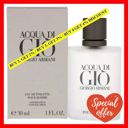 Acqua Di Gio By Giorgio Armani For Men - 1 Oz Edt Spray