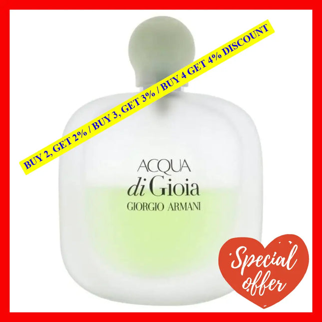 Acqua Di Gioia By Giorgio Armani For Women - 1.7 Oz Edt Spray (Tester)