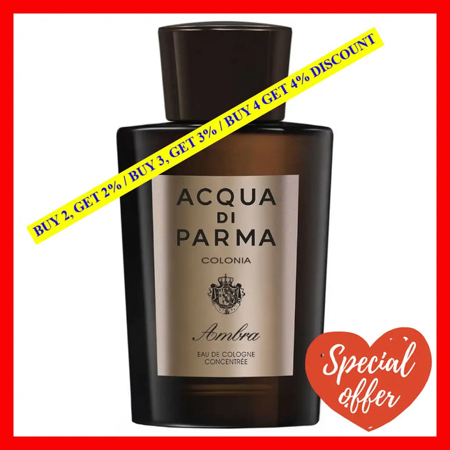 Acqua Di Parma Colonia Ambra Cologne Eau De Concentree 3.4Oz 100Ml Spray For Men