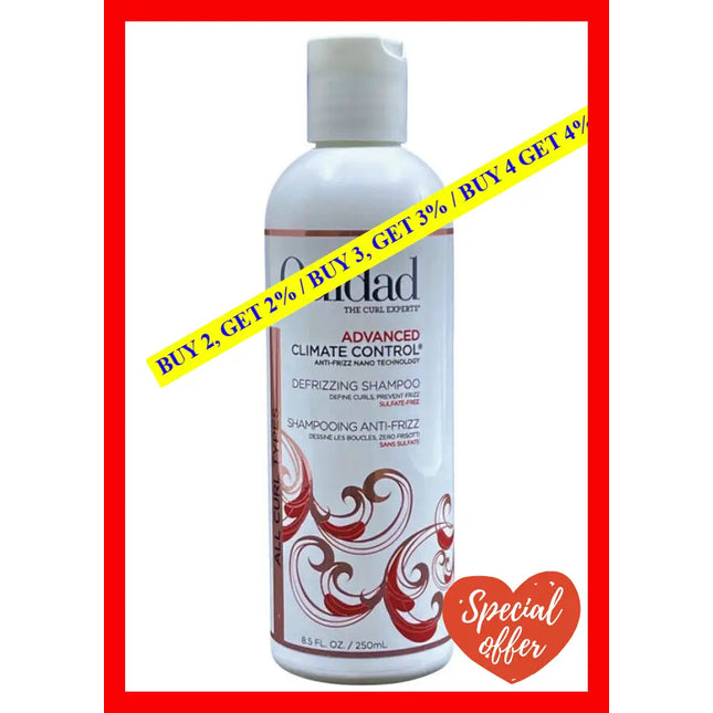 Advanced Climate Control Defrizzing Shampoo By Ouidad For Unisex - 8.5 Oz
