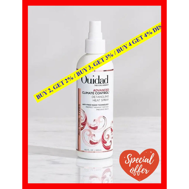 Advanced Climate Control Detangling Heat Spray By Ouidad For Unisex - 8.5 Oz Hair