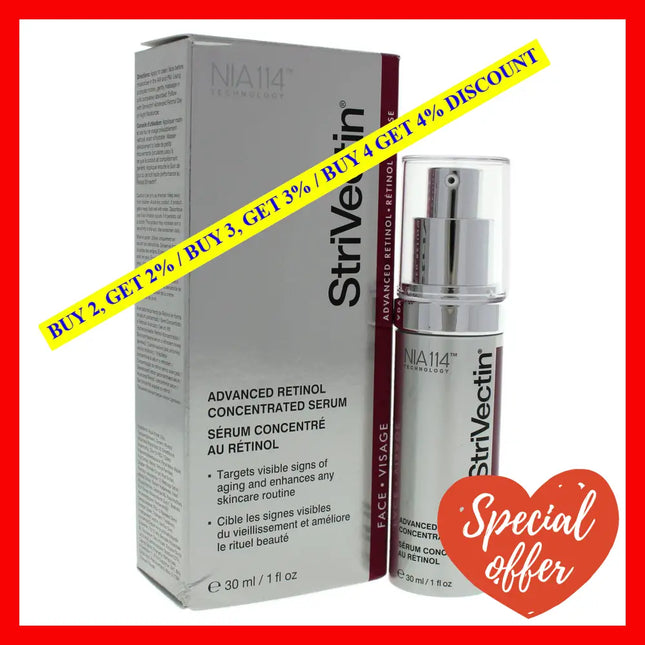 Advanced Retinol Concentrated Serum By Strivectin For Unisex - 1 Oz