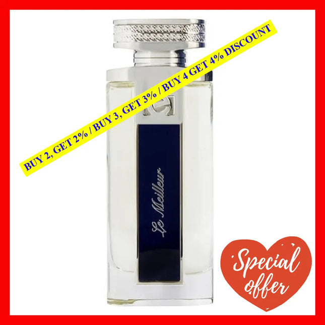 Afnan Perfumes Essenza La Meilleur Eau De Parfum For Men 3.4 Oz / 100 Ml