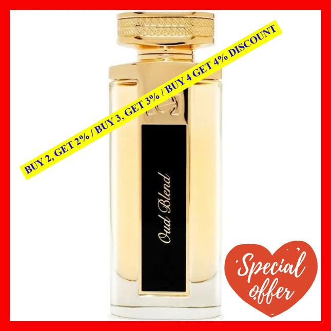 Afnan Perfumes Essenza Oud Blend Eau De Parfum For Women 3.4 Oz / 100 Ml