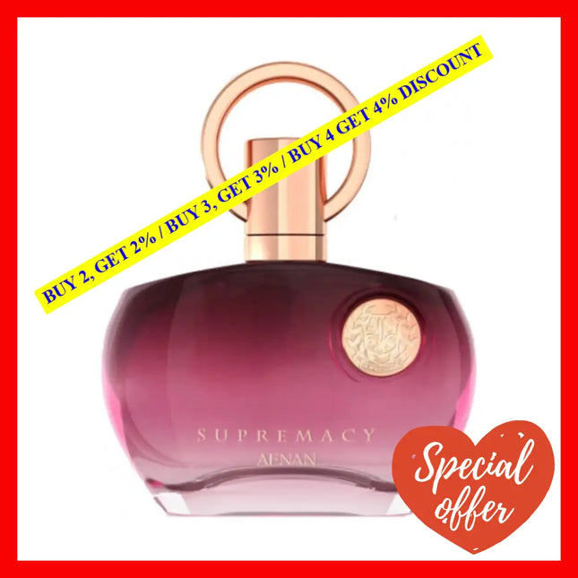 Afnan Perfumes Supremacy Eau De Parfum For Women 3.4 Oz / 100 Ml