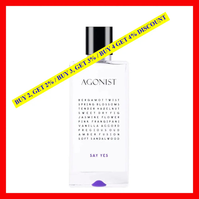 Agonist Perfumes Say Yes Eau De Parfum Spray 3.4Oz - 100Ml