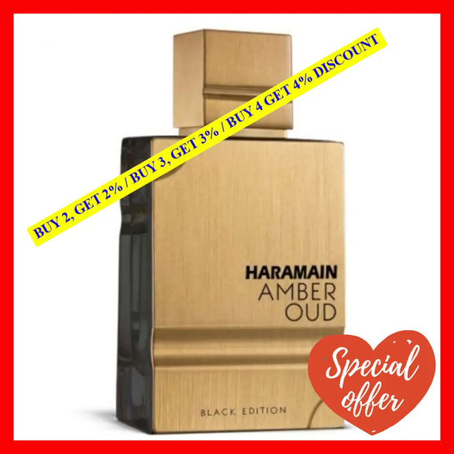 Al Haramain Amber Oud Black Edition 6.7Oz-200Ml Eau De Parfum