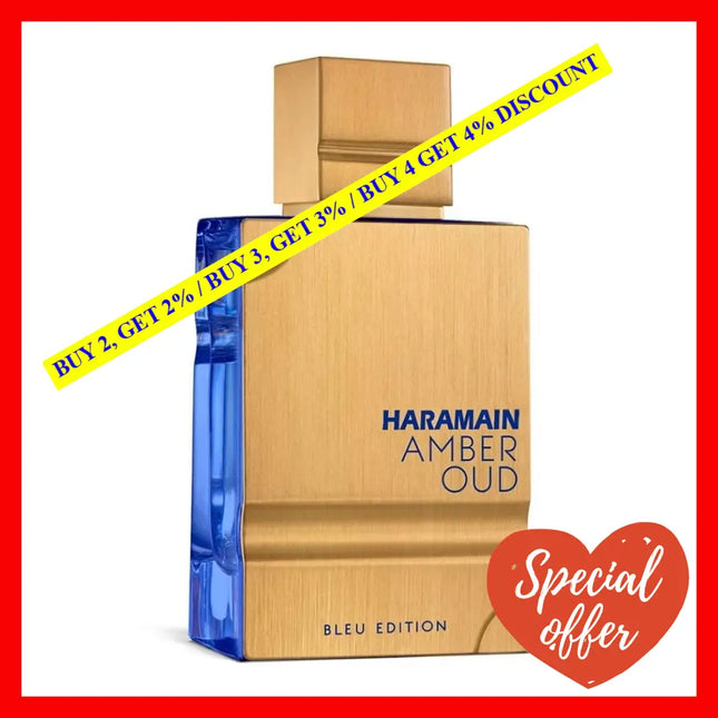 Al Haramain Amber Oud Bleu Edition 2.0 Oz - 60Ml Eau De Parfum Spray For Men