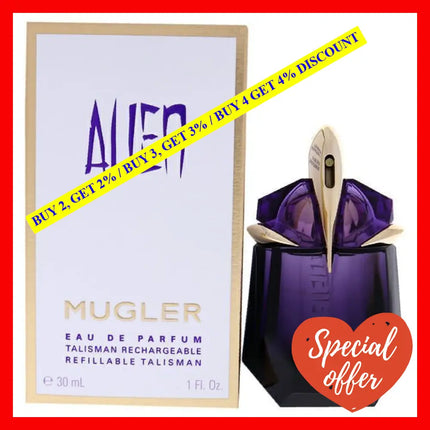 Alien By Thierry Mugler For Women - 1 Oz Edp Spray (Refillable)