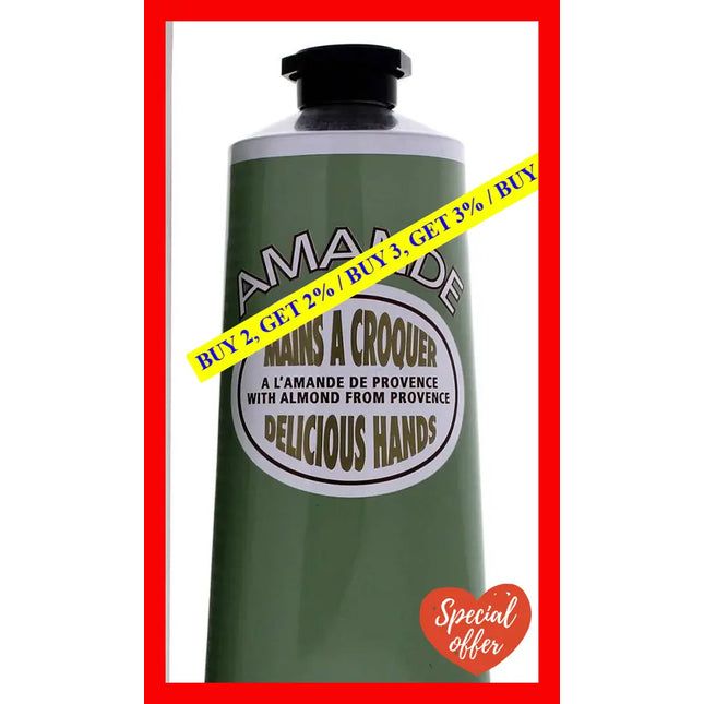 Almond Delicious Hands Cream By Loccitane For Unisex - 5.2 Oz