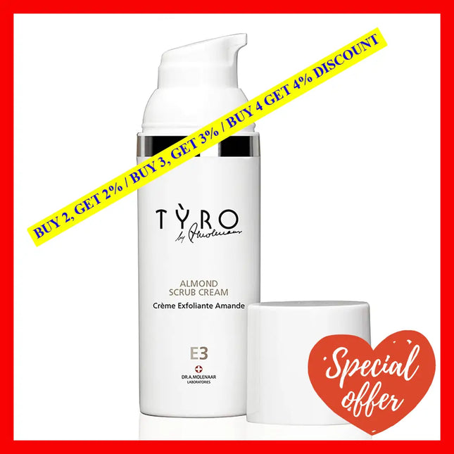 Almond Scrub Cream By Tyro For Unisex - 1.69 Oz