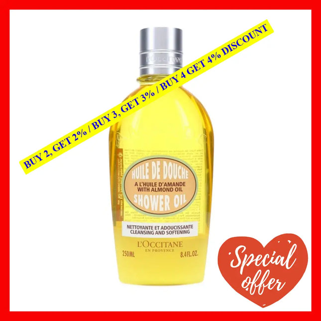 Almond Shower Oil By Loccitane For Unisex - 8.4 Oz