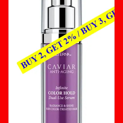 Alterna Caviar Anti-Aging Infinite Color Hold Dual-Use Serum | Leave-In Treatment Preserving Mask
