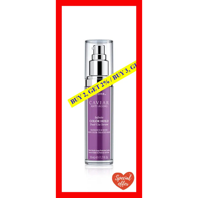 Alterna Caviar Anti-Aging Infinite Color Hold Dual-Use Serum | Leave-In Treatment Preserving Mask