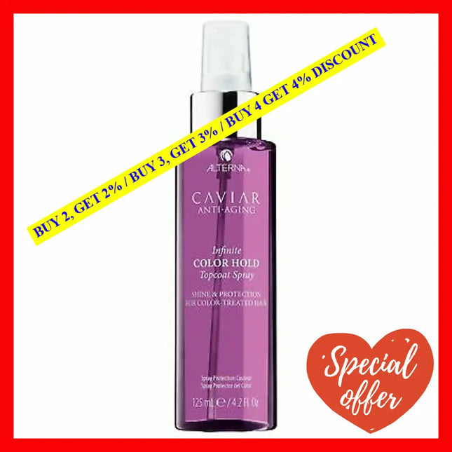 Alterna Caviar Infinite Color Hold Topcoat Spray 4.2 Oz