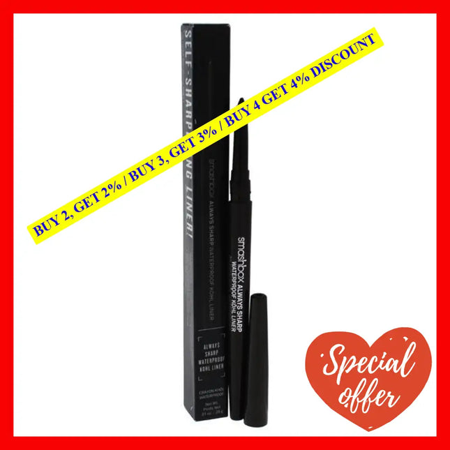 Always Sharp Waterproof Kohl Liner - Sumatra By Smashbox For Women 0.01 Oz Eyeliner