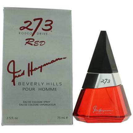 273 Red By Fred Hayman, 2.5 Oz Eau De Cologne Spray For Men