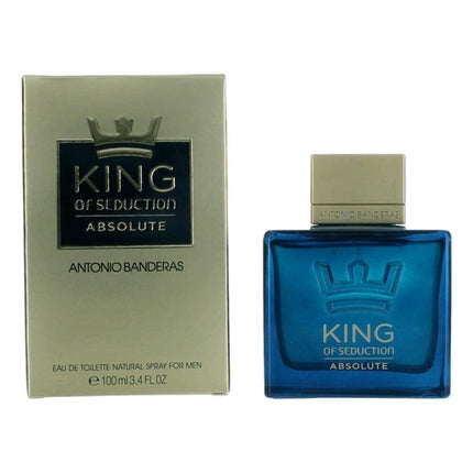 King Of Seduction Absolute By Antonio Banderas, 3.4 Oz Eau De Toilette Spray For Men