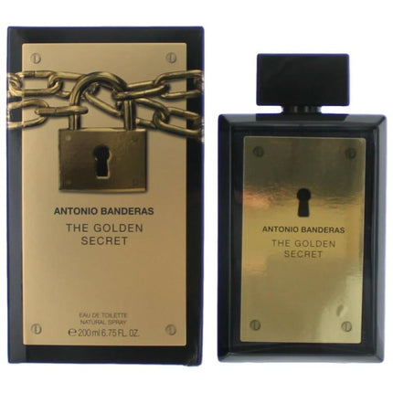 The Golden Secret By Antonio Banderas, 6.7 Oz Eau De Toilette Spray For Men